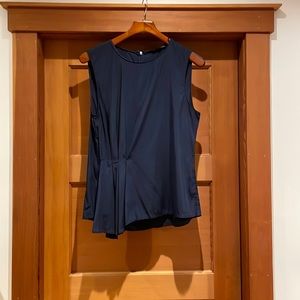 Zara pleated Top Blouse, L, EUC